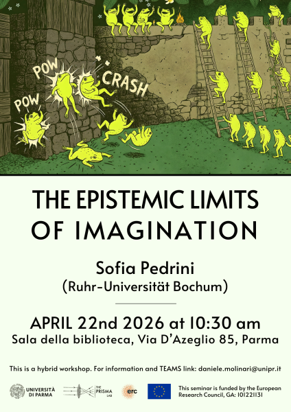 TALK: The Epistemic Limits of Imagination by Sofia Pedrini (Ruhr-Universität Bochum)